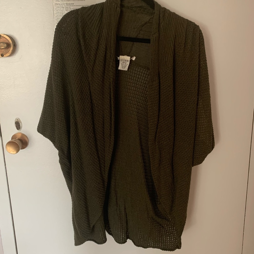 Olive Green cardigan